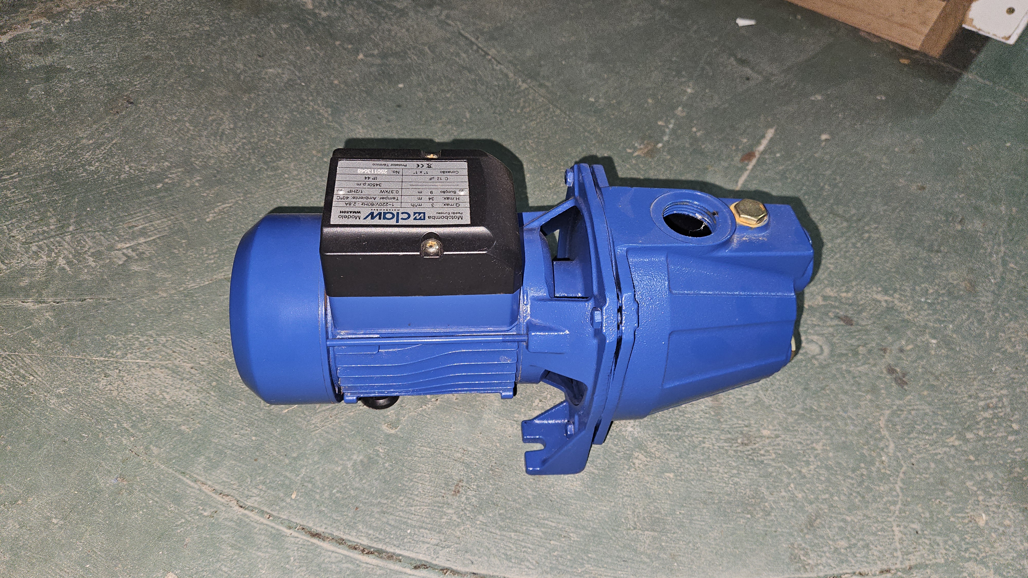 Bombaautoaspirante 1/2hp